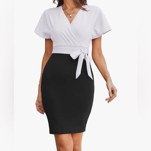 GRACE KARIN Women's Business Pencil Dress Wedding Guest Office Work